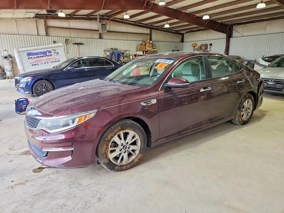 KIA OPTIMA 2017 with VIN 5XXGT4L36HG148263 - Photo from auction