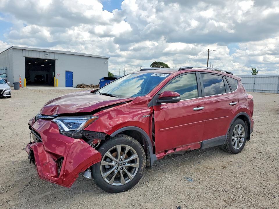 TOYOTA RAV4 2018 with VIN JTMDJREV9JD233439 - Photo from auction