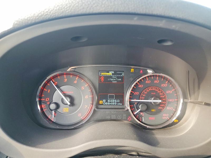 Photo 9 from auction – 2016 SUBARU WRX with VIN JF1VA1E68G9806248
