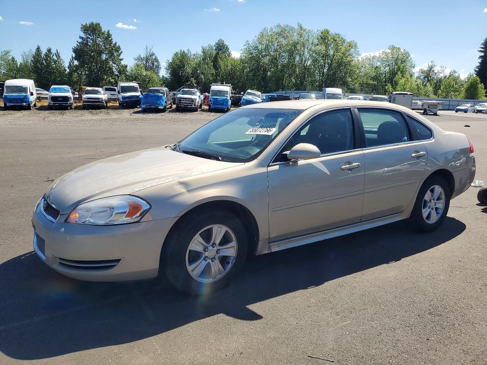 CHEVROLET IMPALA 2012 with VIN 2G1WF5E32C1280143 - Photo from auction
