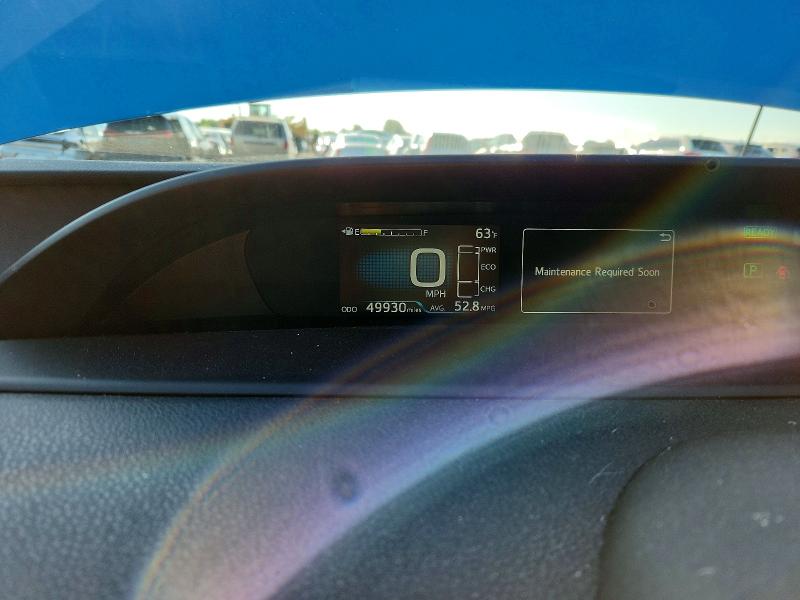 Photo 9 from auction – 2019 TOYOTA PRIUS with VIN JTDKARFUXK3069008
