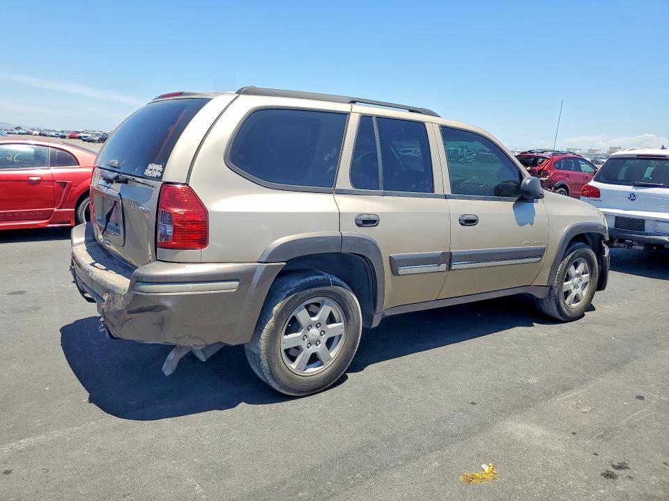 Photo 3 from auction – 2004 ISUZU ASCENDER with VIN 4NUDS13S942100644