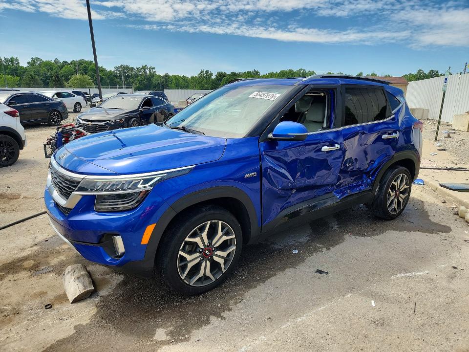 KIA SELTOS 2021 with VIN KNDETCA20M7139010 - Photo from auction