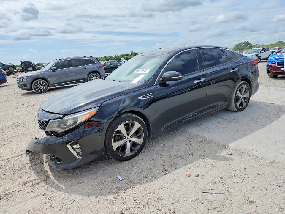 KIA OPTIMA 2018 with VIN 5XXGW4L20JG214777 - Photo from auction