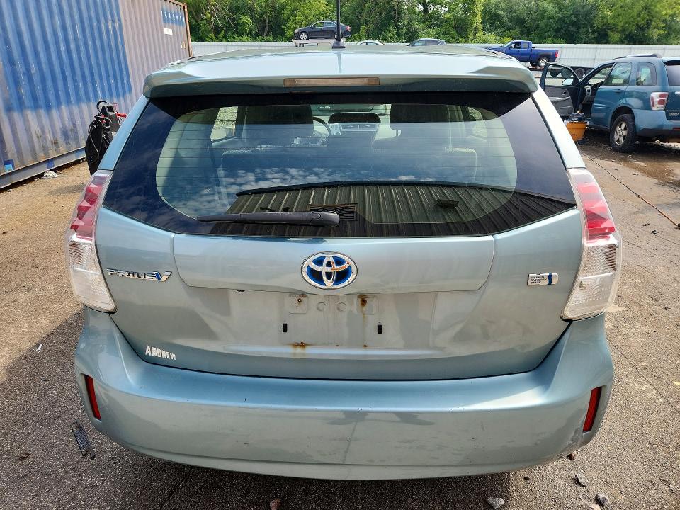 Photo 6 from auction – 2015 TOYOTA PRIUS V with VIN JTDZN3EU4FJ039618