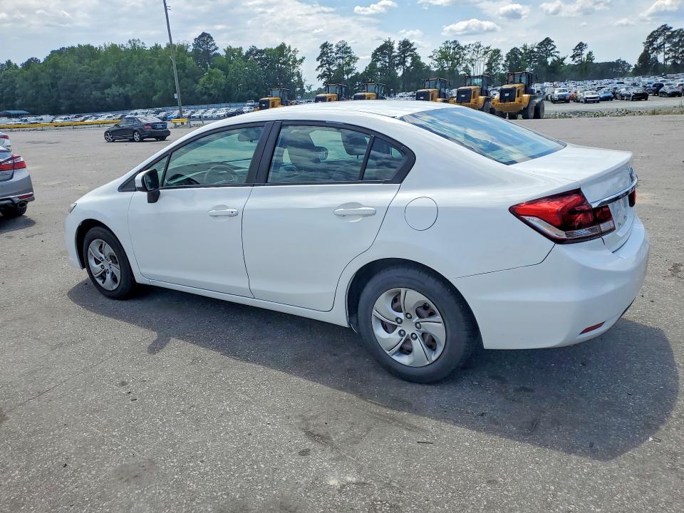 Photo 2 from auction – 2015 HONDA CIVIC with VIN 19XFB2F59FE029726