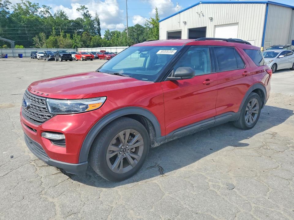 FORD EXPLORER 2021 with VIN 1FMSK7DH2MGB61051 - Photo from auction