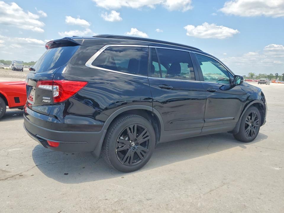 Photo 3 from auction – 2022 HONDA PILOT with VIN 5FNYF6H23NB099741