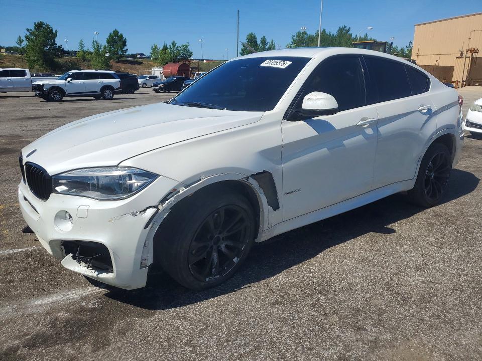 BMW X6 2016 with VIN 5UXKU2C52G0N80344 - Photo from auction