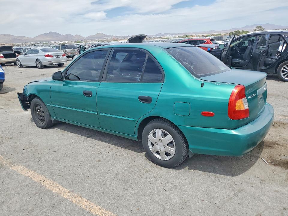 Photo 2 from auction – 2001 HYUNDAI ACCENT with VIN KMHCG45C81U178604