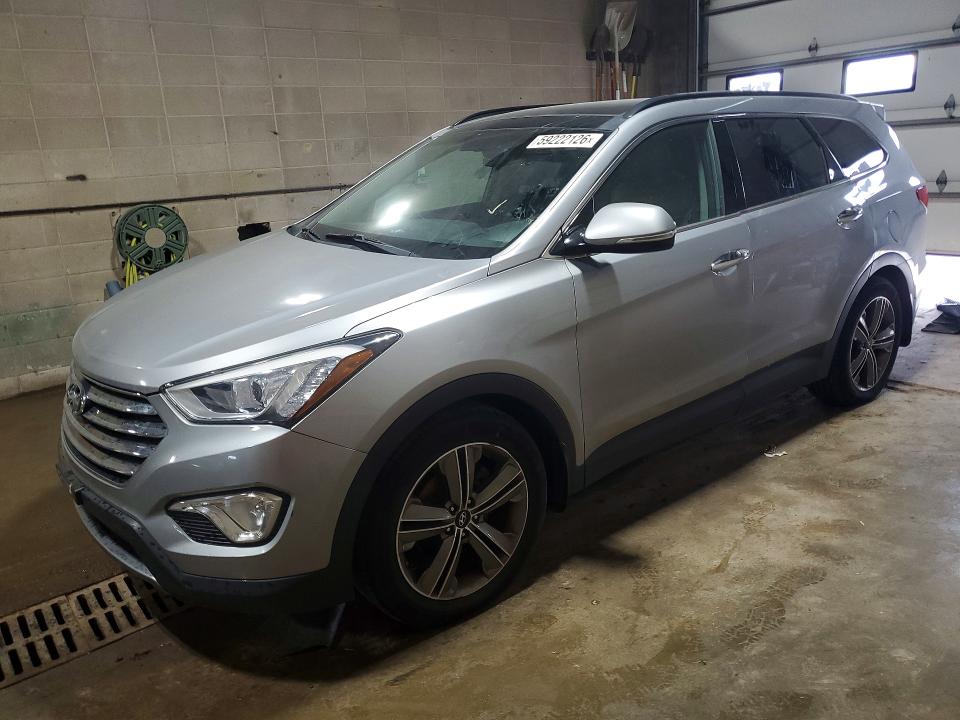 HYUNDAI SANTA FE 2014 with VIN KM8SRDHF8EU071893 - Photo from auction