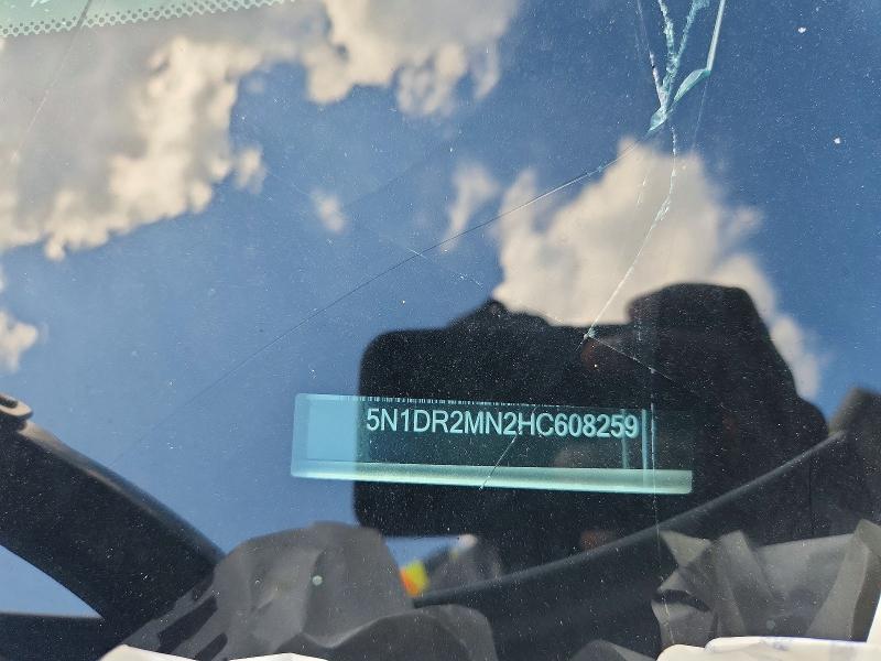 Zdjęcie 14 z aukcji – 2017 NISSAN PATHFINDER z VIN 5N1DR2MN2HC608259