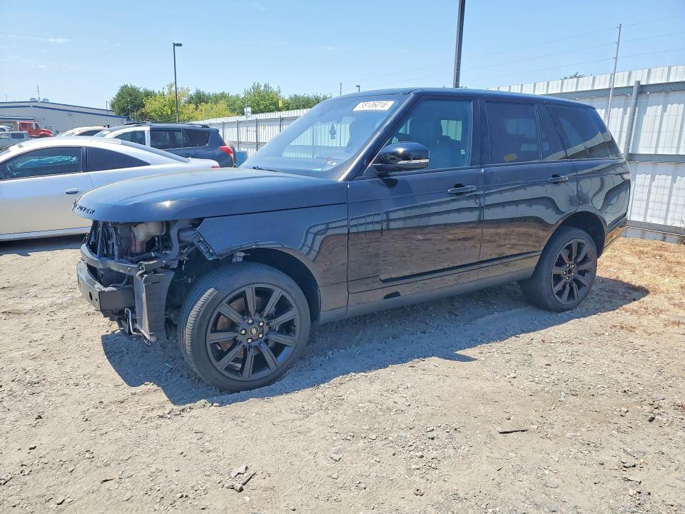 LAND ROVER RANGE RVR 2022 with VIN SALGS2RU3NA464260 - Photo from auction