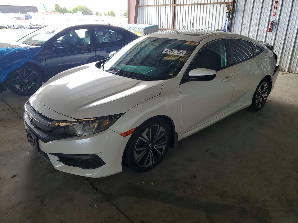 HONDA CIVIC 2016 with VIN 2HGFC1F39GH654947 - Photo from auction