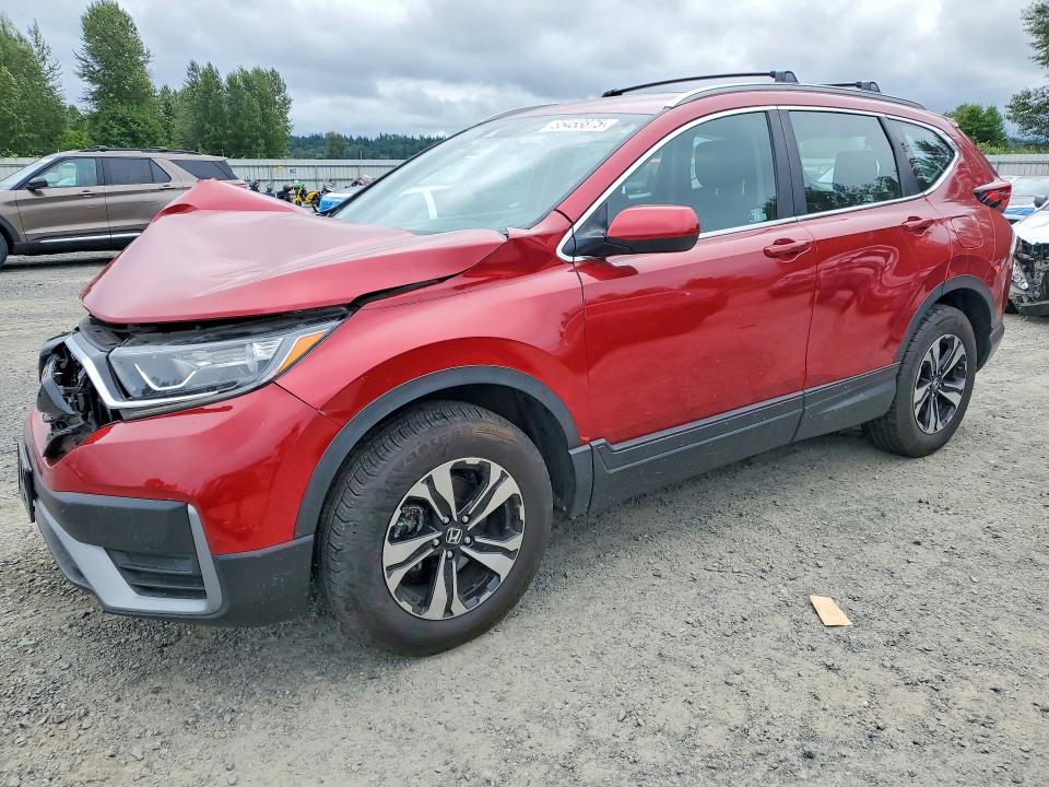 Photo 1 from auction – 2021 HONDA CR-V with VIN 7FARW2H76ME037102