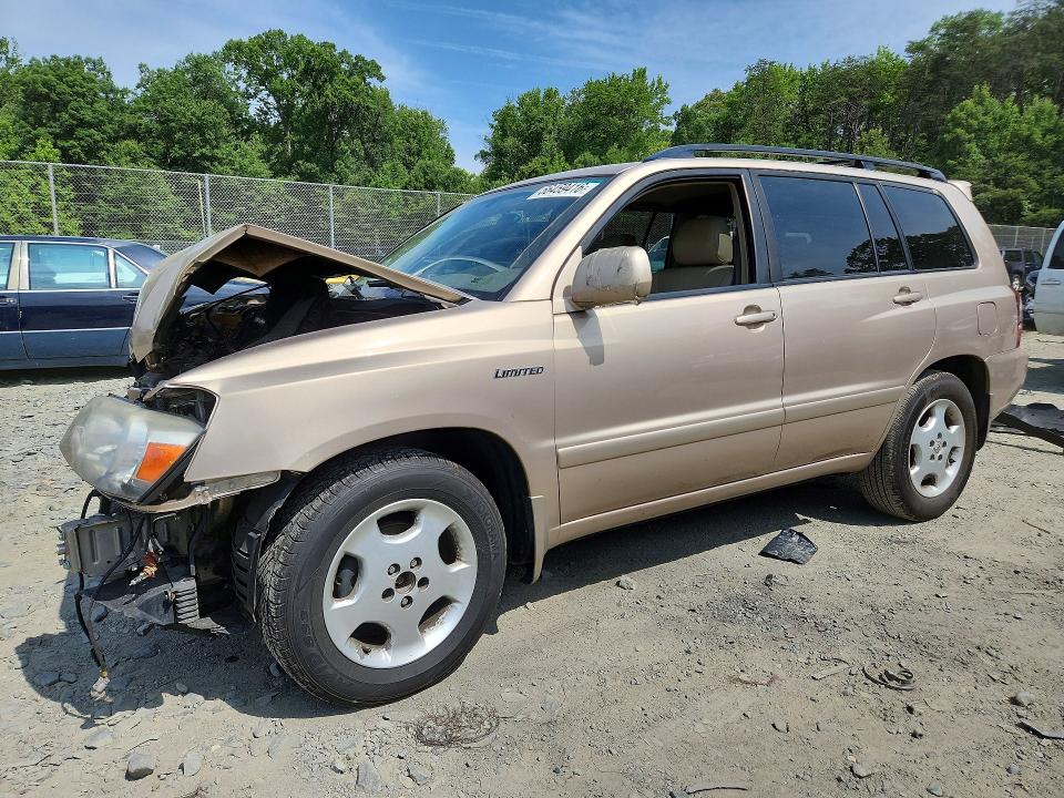 TOYOTA HIGHLANDER 2004 with VIN JTEEP21A640044235 - Photo from auction