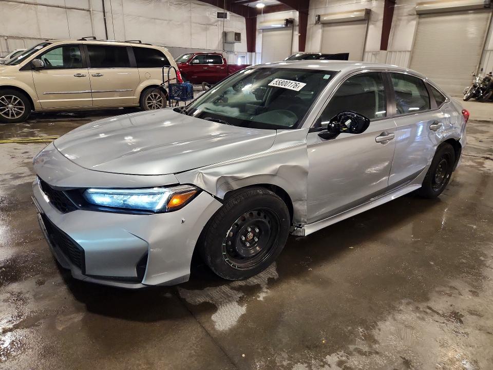 Photo 1 from auction – 2025 HONDA CIVIC with VIN 2HGFE2F28SH589198