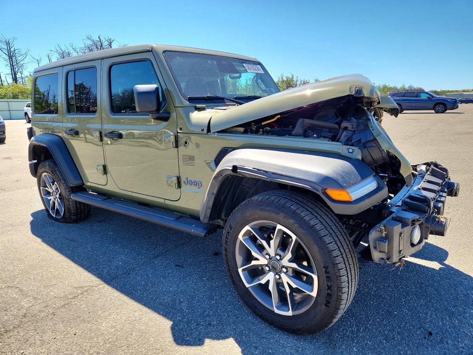 Photo 4 from auction – 2025 JEEP WRANGLER with VIN 1C4RJXN68SW604857