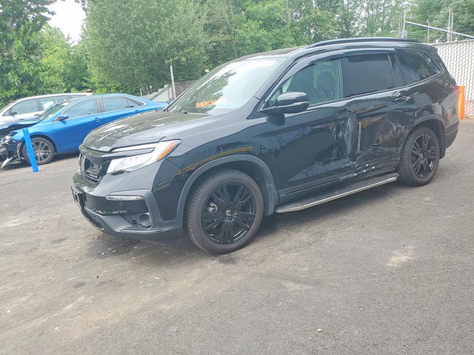 HONDA PILOT 2022 with VIN 5FNYF6H72NB034455 - Photo from auction