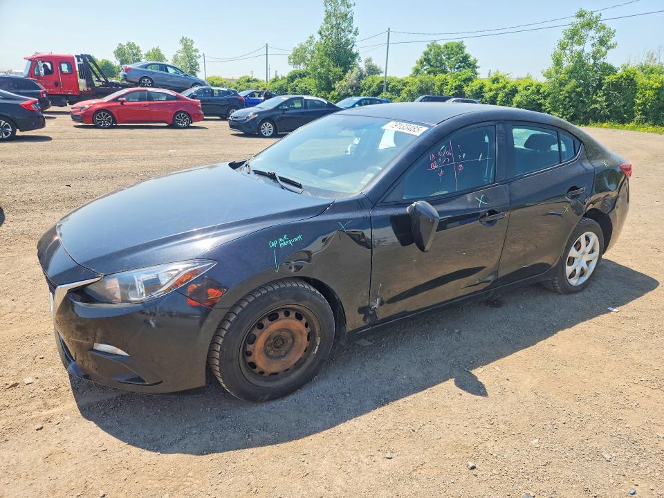 MAZDA 3 2015 with VIN 3MZBM1U72FM128334 - Photo from auction