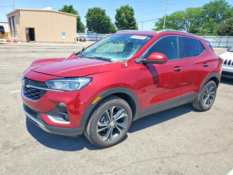 BUICK ENCORE GX 2020 with VIN KL4MMDSL5LB110257 - Photo from auction