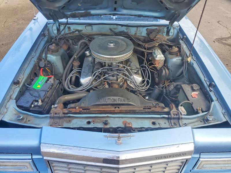 Photo 11 from auction – 1980 FORD THUNDERBIRD with VIN 0H87F130015