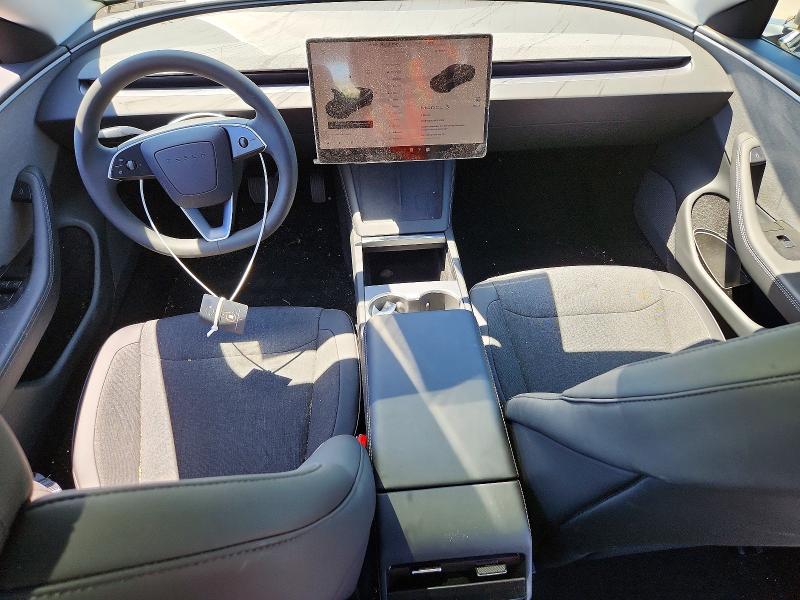 Photo 8 from auction – 2025 TESLA MODEL 3 with VIN 5YJ3E1EA3SF134530