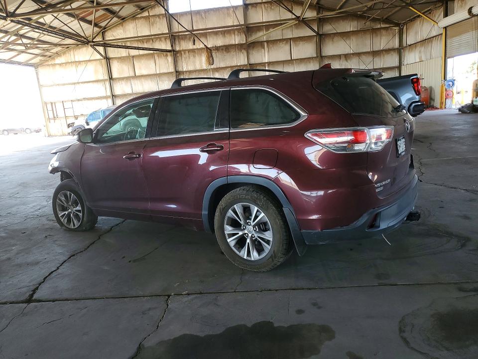صورة رقم 2 من المزاد - 2015 TOYOTA HIGHLANDER مع VIN 5TDBKRFH5FS195961