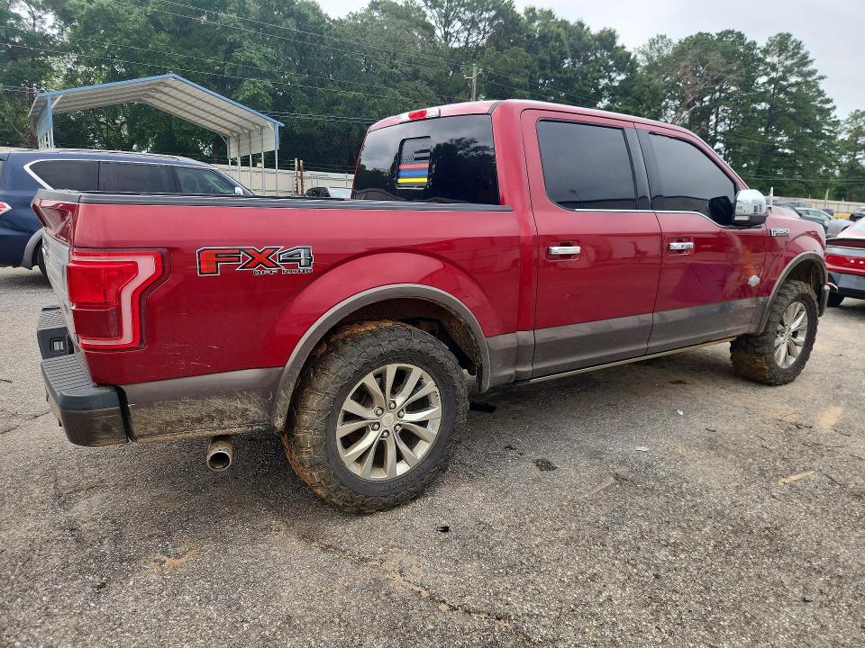 Photo 3 from auction – 2017 FORD F150 with VIN 1FTEW1EF7HFB62076