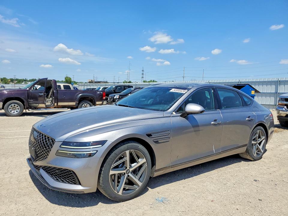 GENESIS G80 2024 مع رقم تعريف المركبة KMTGA4SCDRU228028 - صورة من المزاد