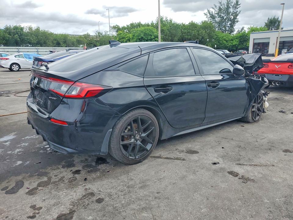 Photo 3 from auction – 2024 HONDA CIVIC with VIN 19XFL2H83RE020139