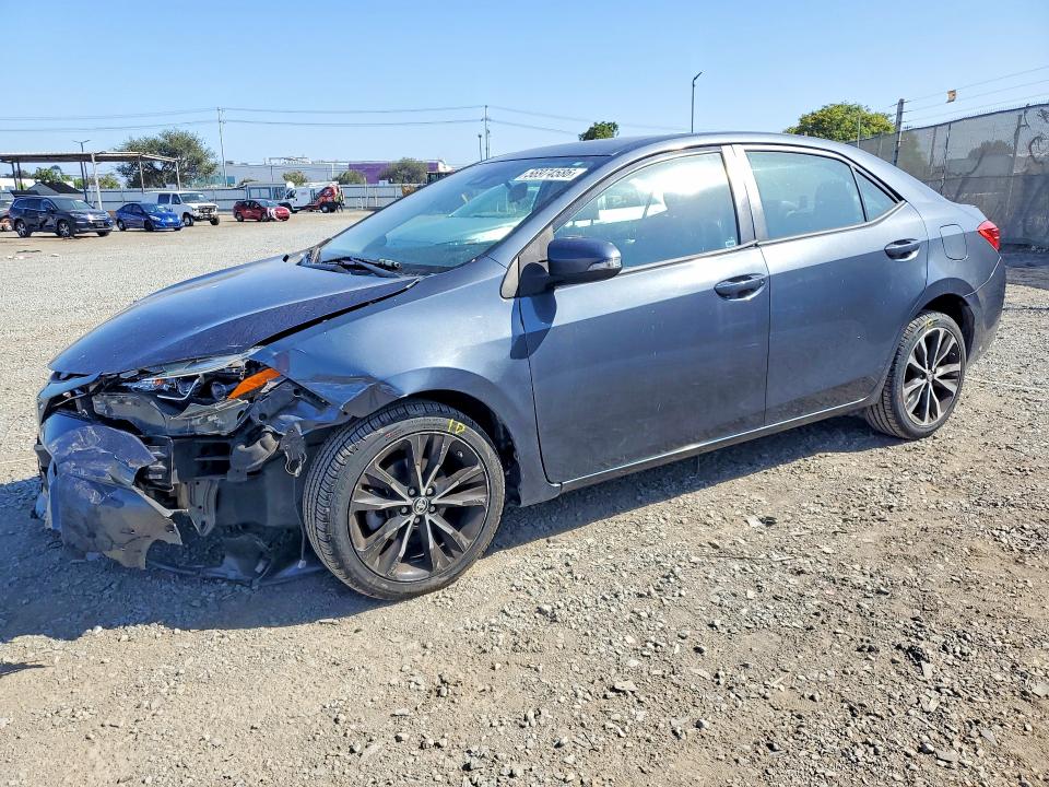 TOYOTA COROLLA 2017 with VIN 5YFBURHE2HP606726 - Photo from auction