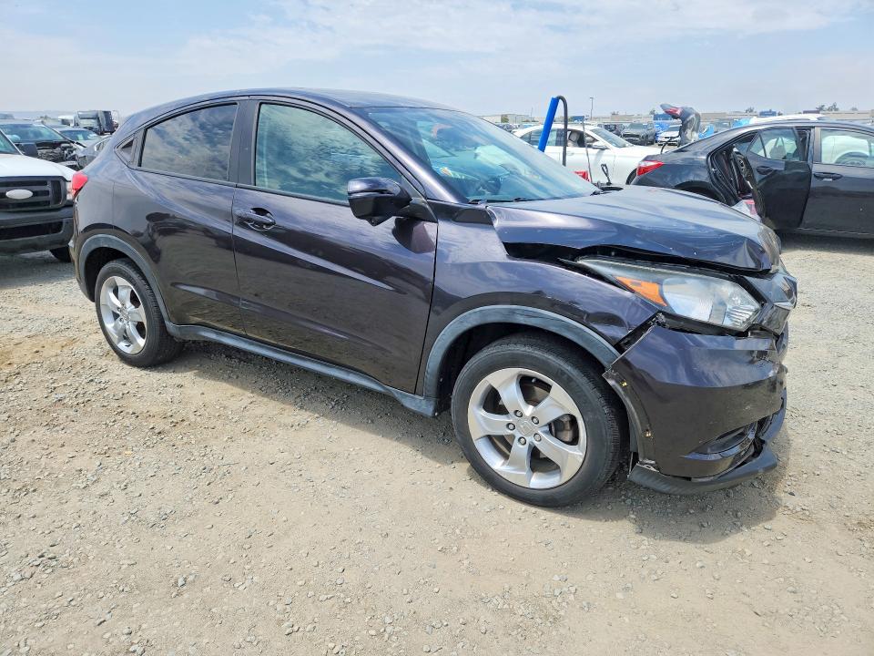 Photo 4 from auction – 2016 HONDA HR-V with VIN 3CZRU6H58GM720288
