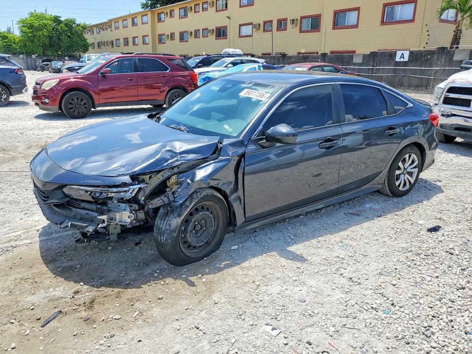 HONDA CIVIC 2022 with VIN 2HGFE2F20NH511101 - Photo from auction