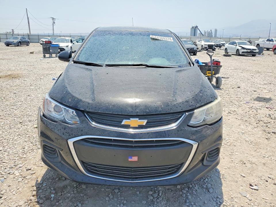 Photo 5 from auction – 2017 CHEVROLET SONIC with VIN 1G1JB5SHXH4158261