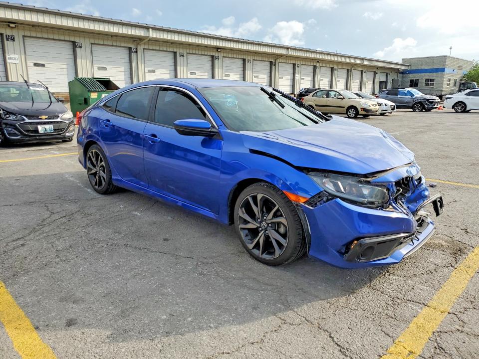 Photo 4 from auction – 2020 HONDA CIVIC with VIN 2HGFC2F83LH504716