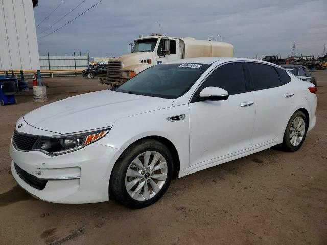 KIA OPTIMA 2018 with VIN 5XXGU4L30JG216656 - Photo from auction