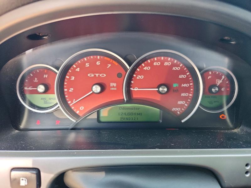 Снимка 9 от търг – 2006 PONTIAC GTO с VIN 6G2VX12UX6L820026