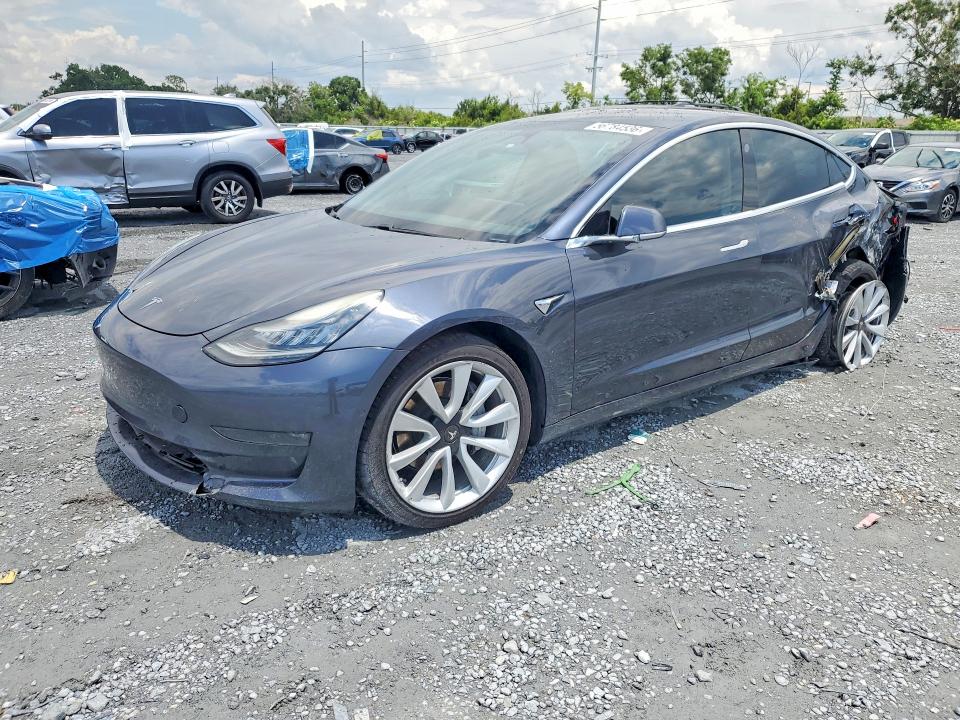 TESLA MODEL 3 2019 with VIN 5YJ3E1EB5KF453582 - Photo from auction