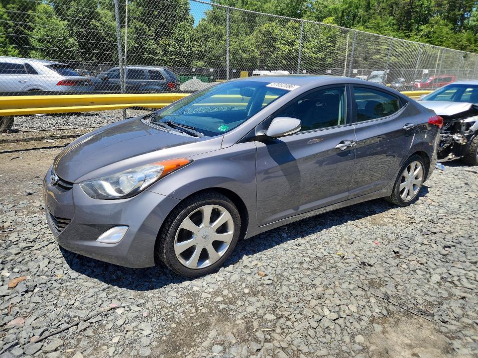 HYUNDAI ELANTRA 2012 with VIN 5NPDH4AE3CH124024 - Photo from auction