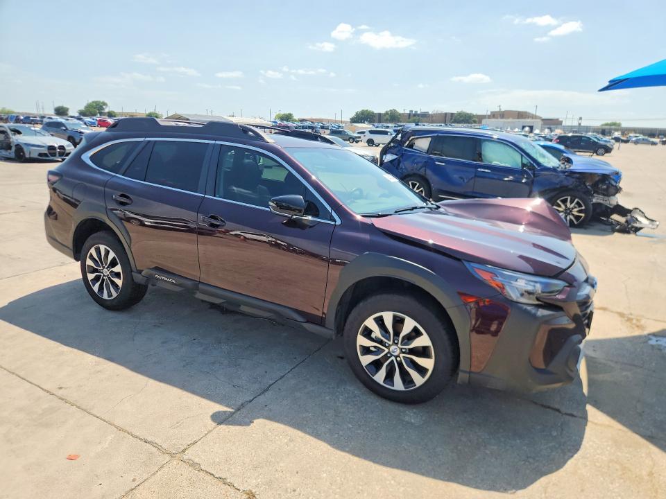 Photo 4 from auction – 2025 SUBARU OUTBACK with VIN 4S4BTANC2S3244447