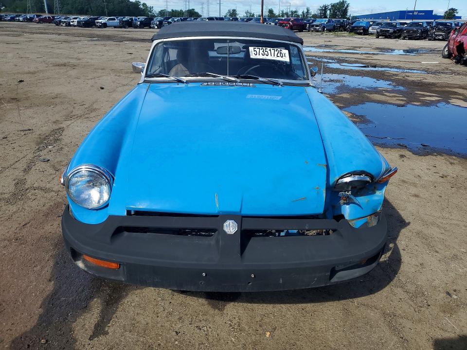 Photo 5 from auction – 1979 MG MGB CONVERTIBLE with VIN GHN5UL472427G