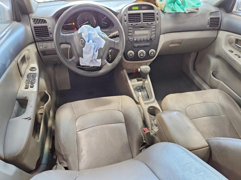 Photo 8 from auction – 2008 KIA SPECTRA with VIN KNAFE121285494526