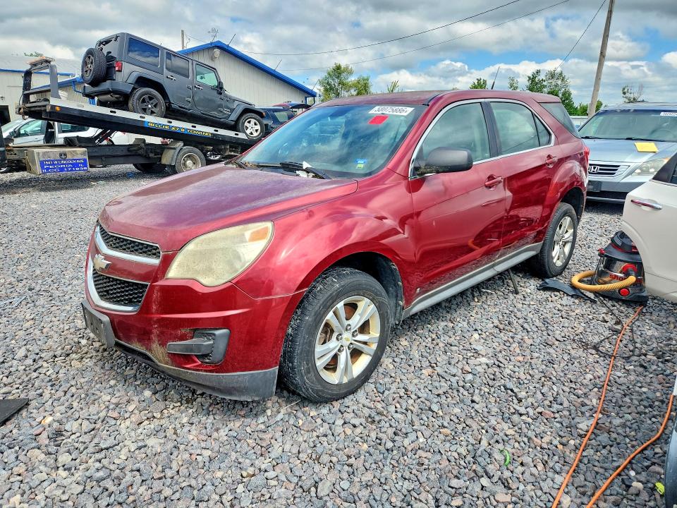 CHEVROLET EQUINOX 2010 with VIN 2CNALBEW8A6209558 - Photo from auction