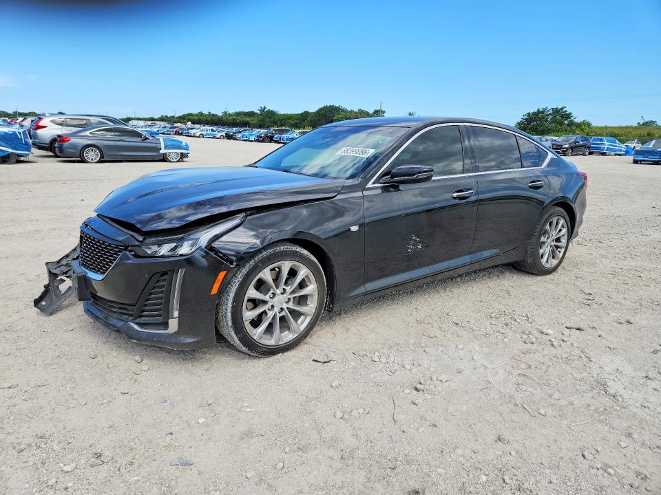 CADILLAC CT5 2022 with VIN 1G6DN5RK0N0116748 - Photo from auction