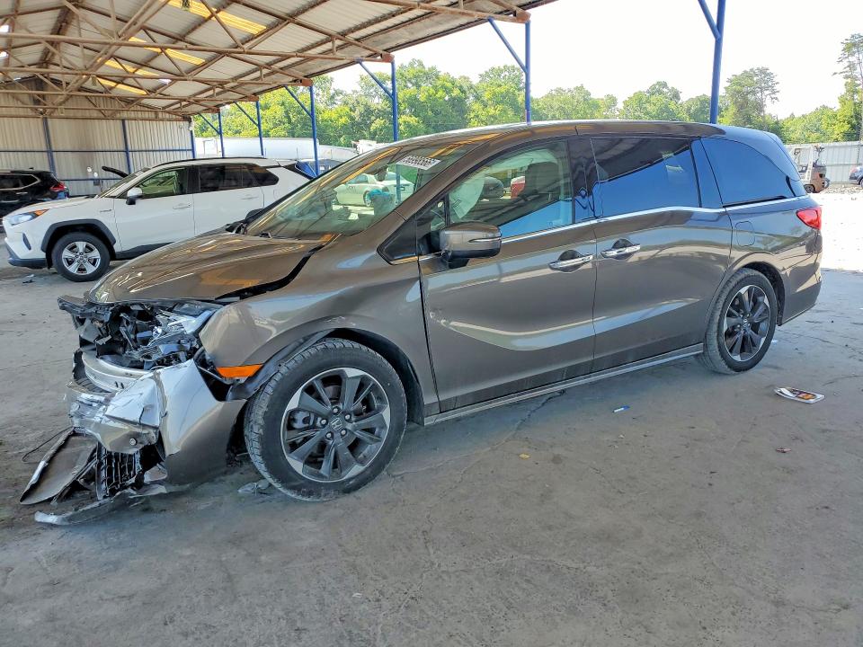 HONDA ODYSSEY 2022 with VIN 5FNRL6H93NB023477 - Photo from auction