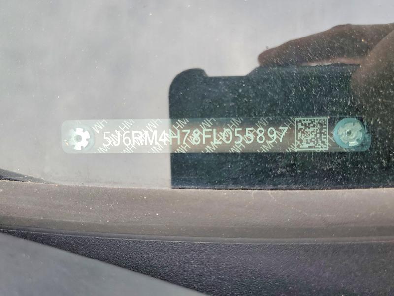 Photo 14 from auction – 2015 HONDA CR-V with VIN 5J6RM4H78FL055897