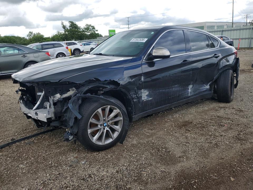 BMW X6 2018 with VIN 5UXKU2C5XJ0X48237 - Photo from auction