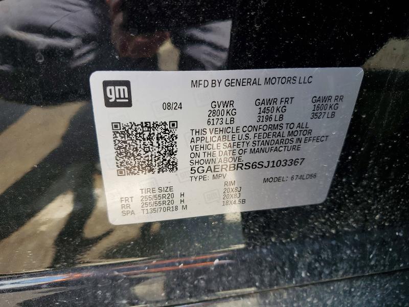 Photo 14 from auction – 2025 BUICK ENCLAVE with VIN 5GAERBRS6SJ103367