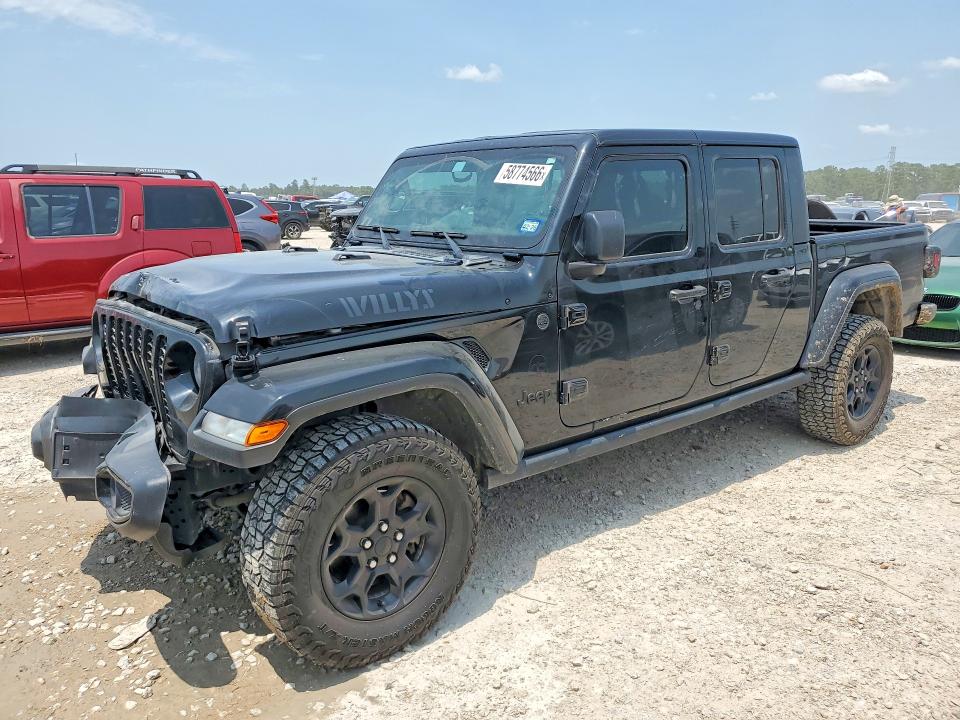 JEEP GLADIATOR 2023 with VIN 1C6HJTAG8PL577324 - Photo from auction